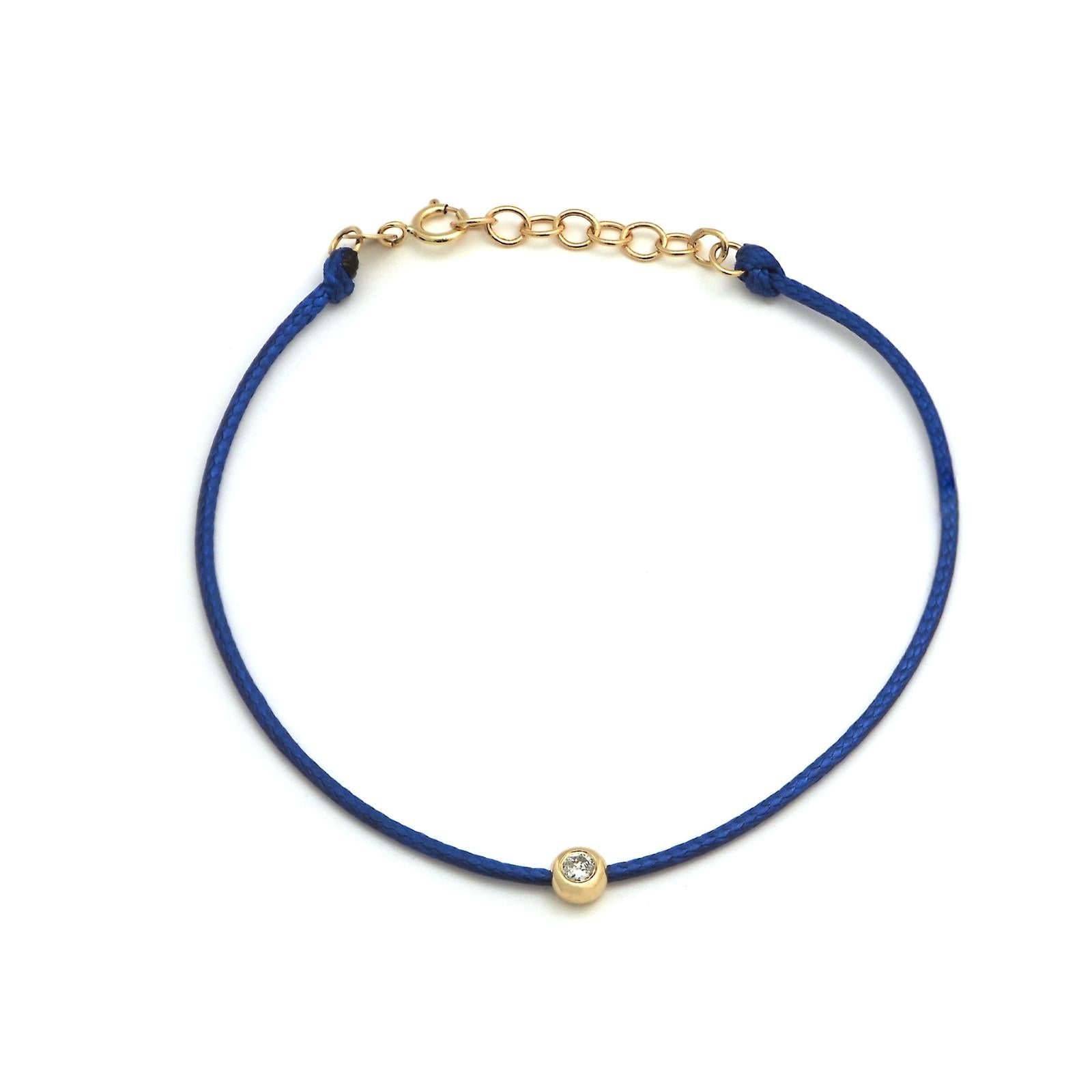 Plaited Light Blue Silk Cord With Silver Tone Bead Friendship Bracelet - |  eBay